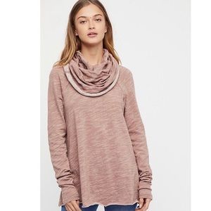 Free People Beach Cocoon Cowl Pullover